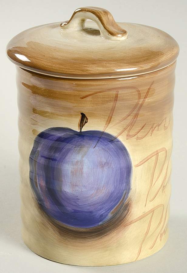Fruition Small Canister & Lid by Tabletops Unlimited-1