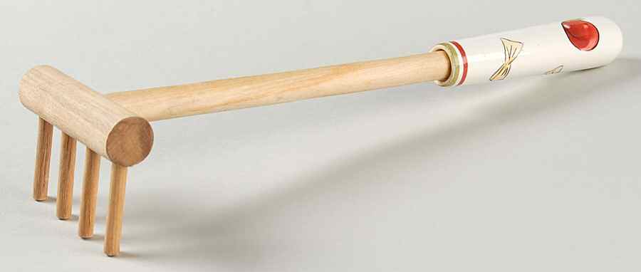 TAU50 Wood Pasta Server with Ceramic Handle by Tabletops Unlimited-1