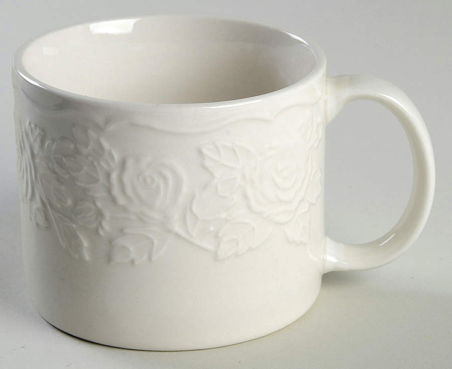 French Rose Soup Mug by Tabletops Unlimited-1