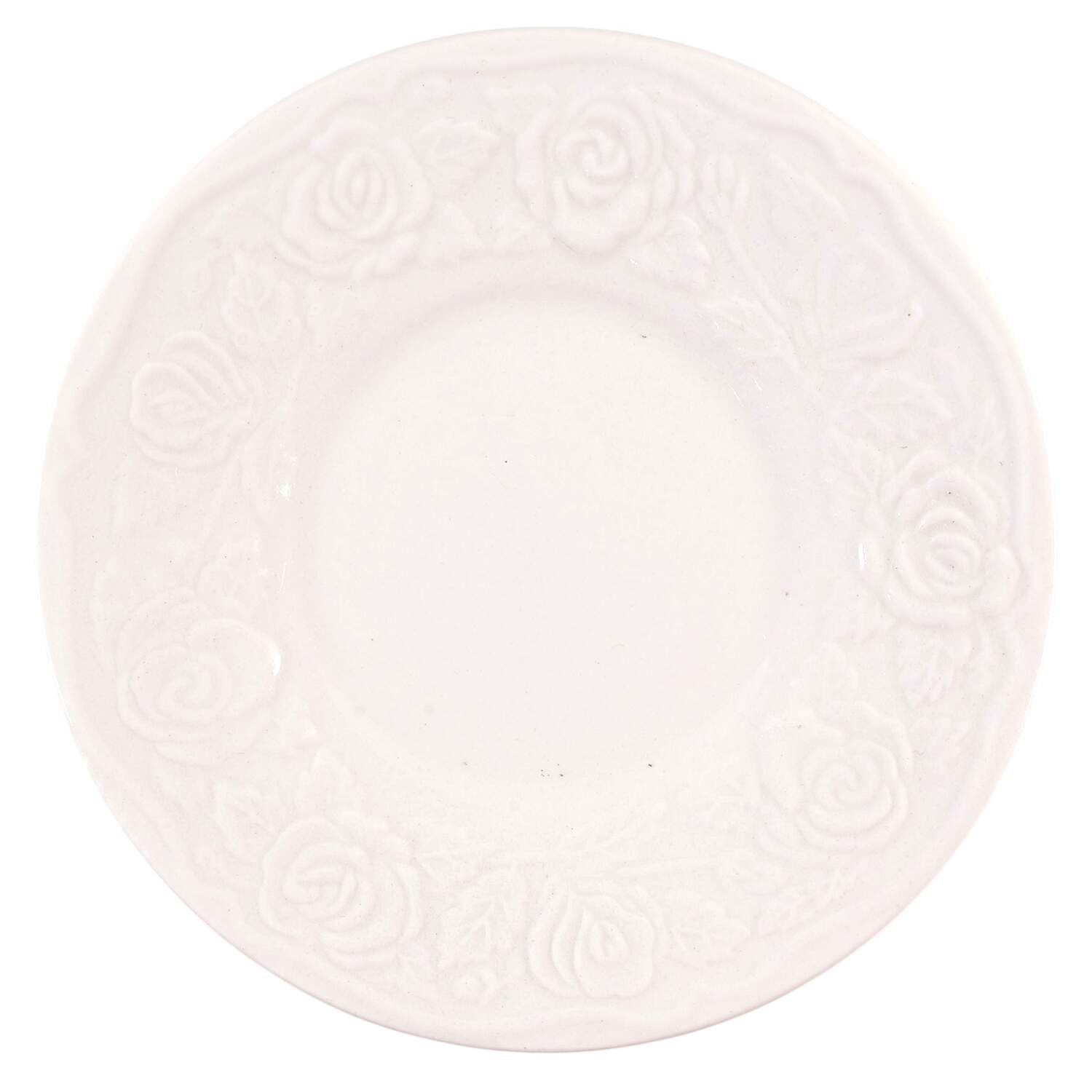 French Rose Saucer by Tabletops Unlimited-1