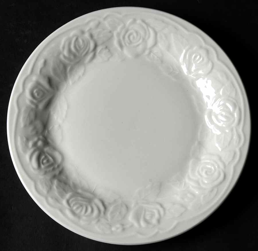 French Rose Salad Plate by Tabletops Unlimited-1