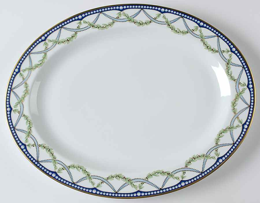 Federal 15" Oval Serving Platter by Tiffany-1