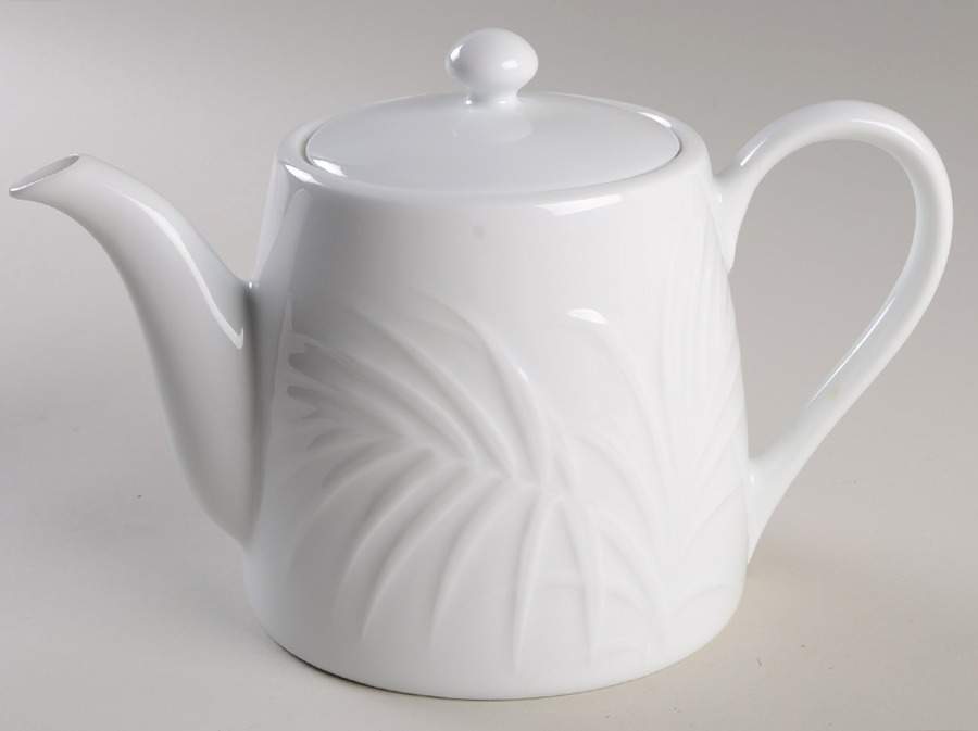 Palm Tea/Coffee Pot & Lid by Tiffany-1
