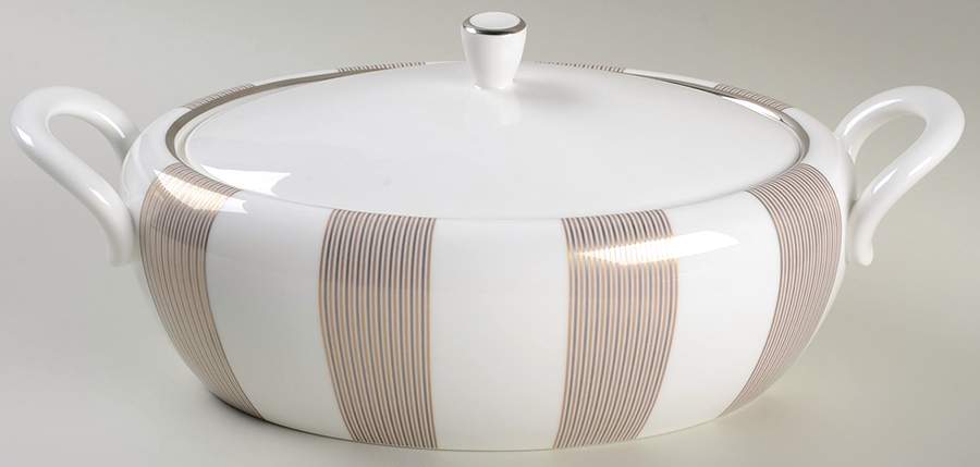 Palladium Oval Covered Vegetable by Tiffany-1