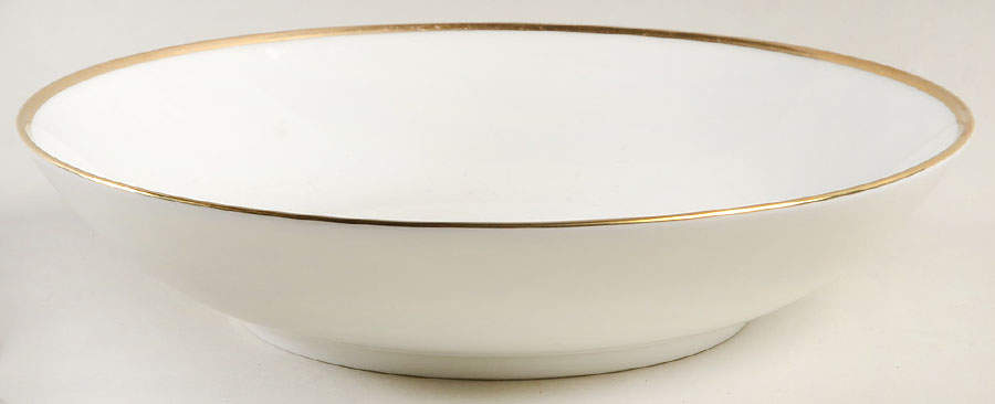 Palladium Band (Gold Trim) Coupe Soup Bowl by Tiffany-1