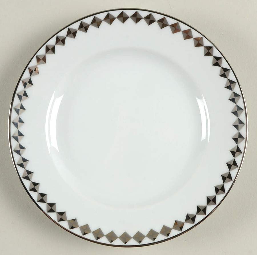 Moderne Platinum Bread & Butter Plate by Tiffany-1