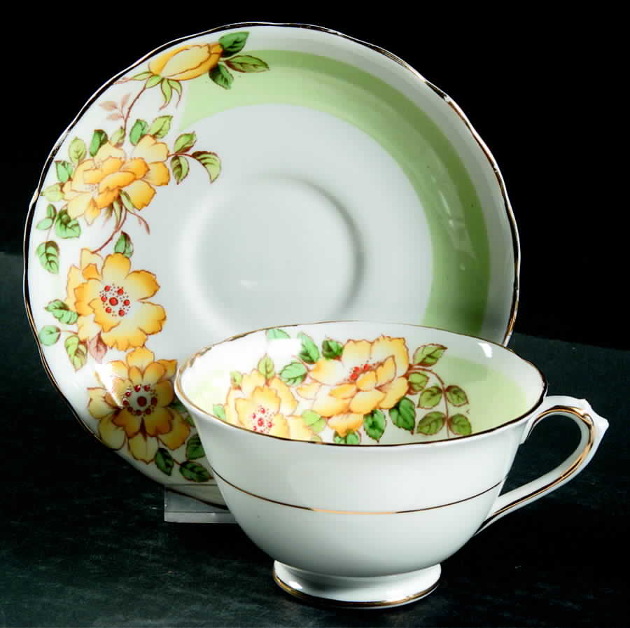 C7349 Footed Cup & Saucer Set by Tuscan - Royal Tuscan-1