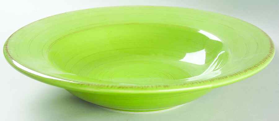 Sonoma Green Large Rim Soup Bowl by Tag Ltd-1