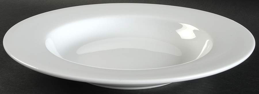 Whiteware Large Rim Soup Bowl by Tag Ltd-1