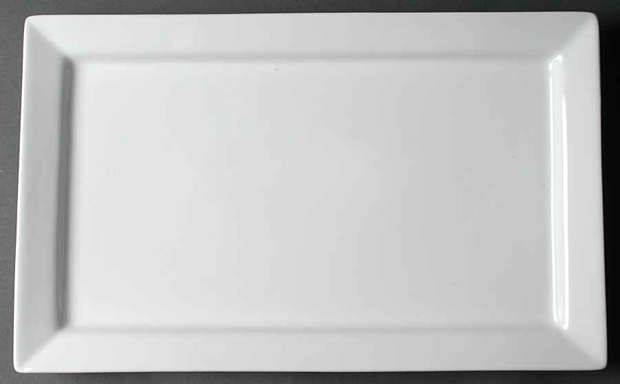 Whiteware 17" Rectangular Serving Platter by Tag Ltd-1