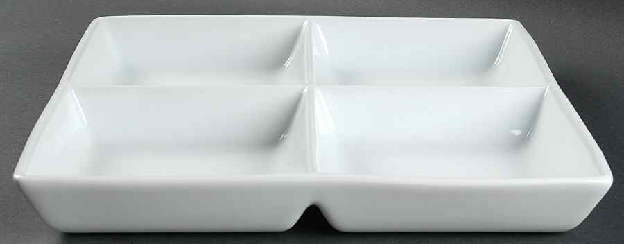 Whiteware 4 Part Relish by Tag Ltd-1