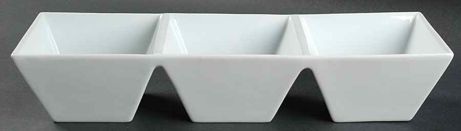 Whiteware 3-Part Relish by Tag Ltd-1