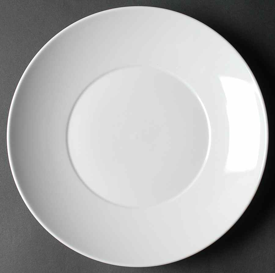 Whiteware 12" Round Buffet Plate by Tag Ltd-1