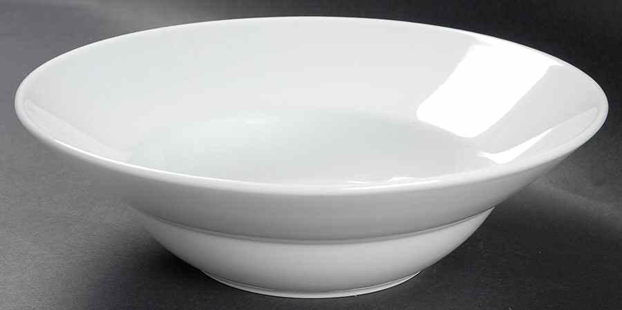 Whiteware 9" Individual Pasta Bowl by Tag Ltd-1