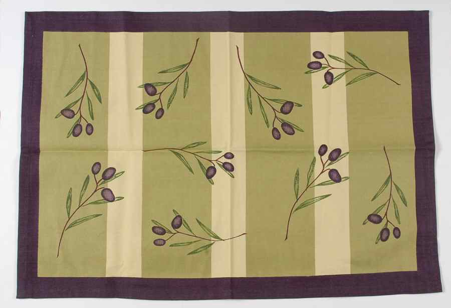 Olive Sprig Cloth Dish Towel by Tag Ltd-1