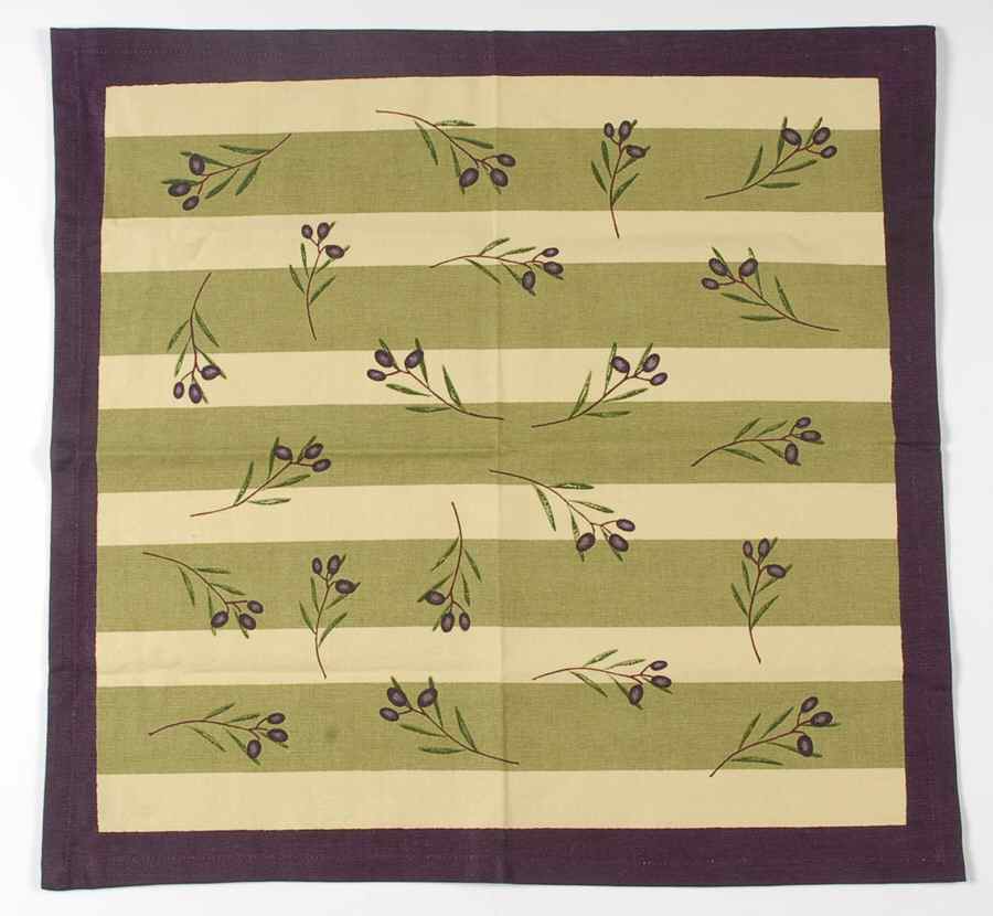 Olive Sprig Cloth Napkin by Tag Ltd-1