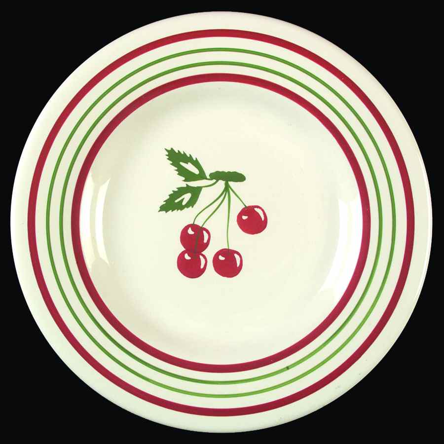 Vintage Cherry Dinner Plate by Tag Ltd-1