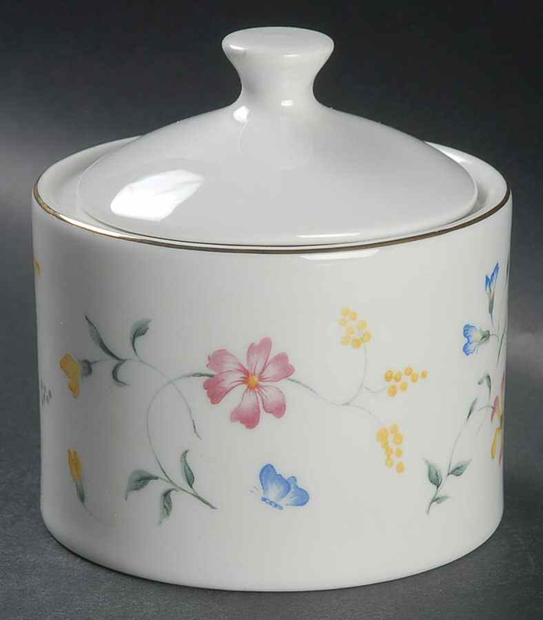 Phlox Sugar Bowl & Lid by Totally Today-1