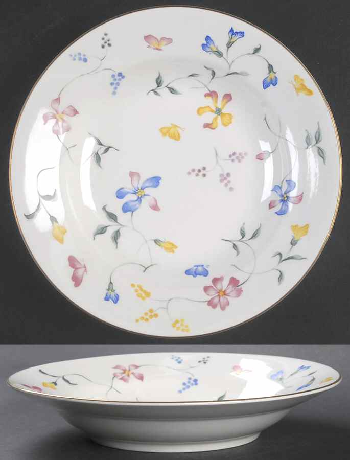 Phlox Rim Soup Bowl by Totally Today-1