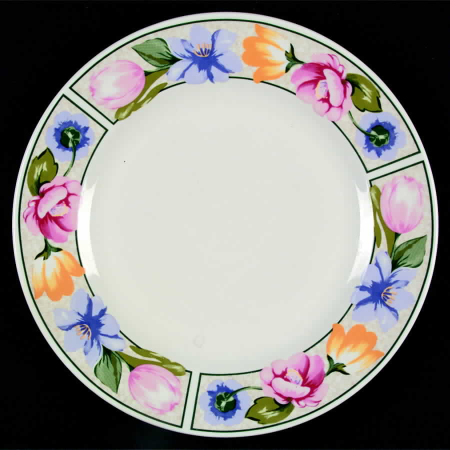 Heavenly Bouquet Dinner Plate by Tabletops Unlimited-1