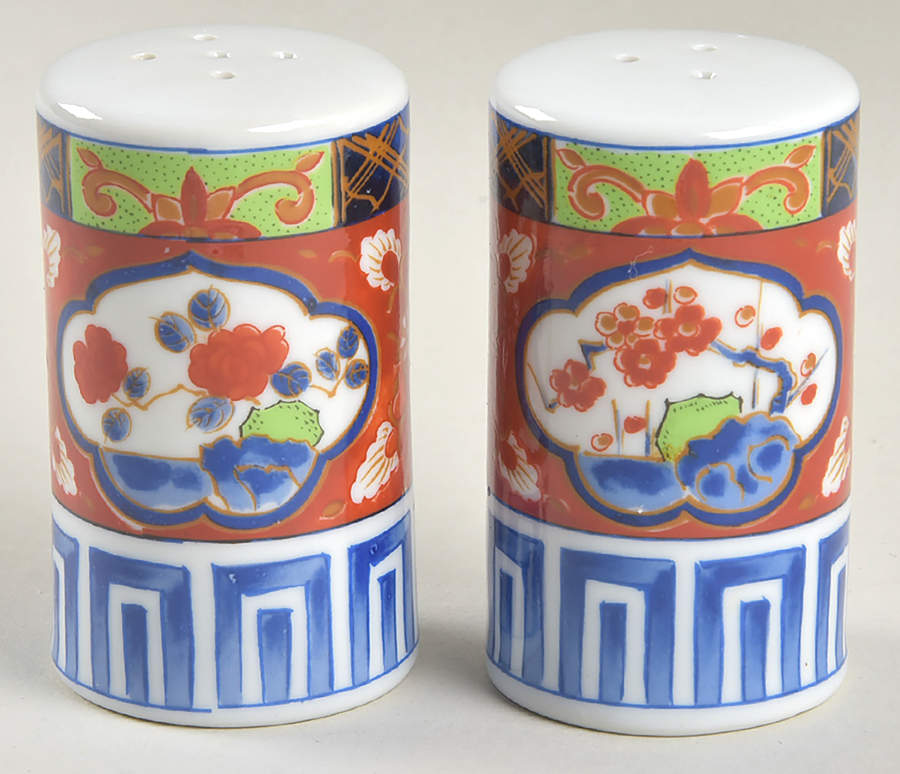 Imari Salt & Pepper Set by Takahashi-1