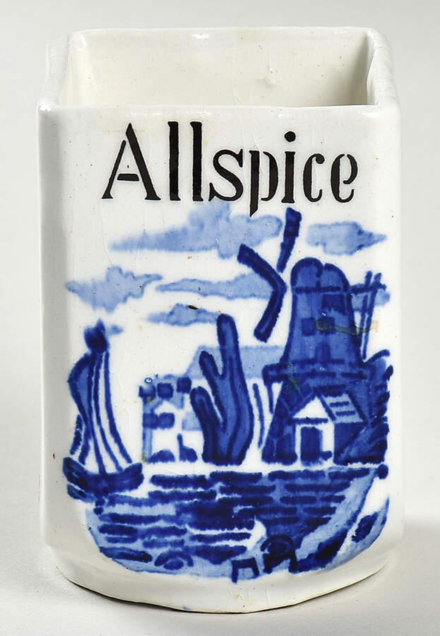 CZE357 Allpice Spice Jar No Lid by Czechia-Czechoslovakia-1