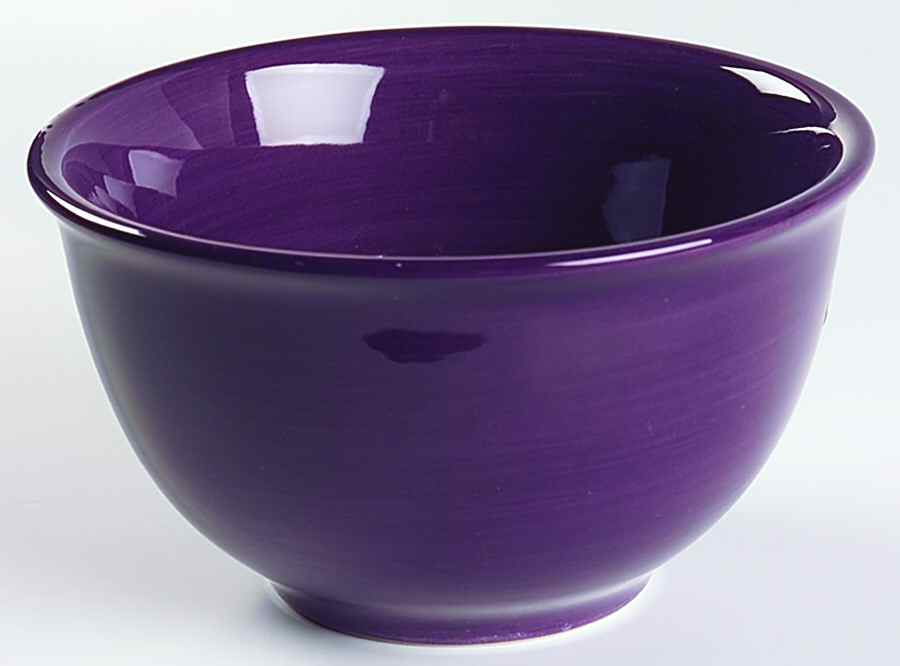 Corsica Plum (Dark Purple) Coupe Cereal Bowl by Tabletops Unlimited-1