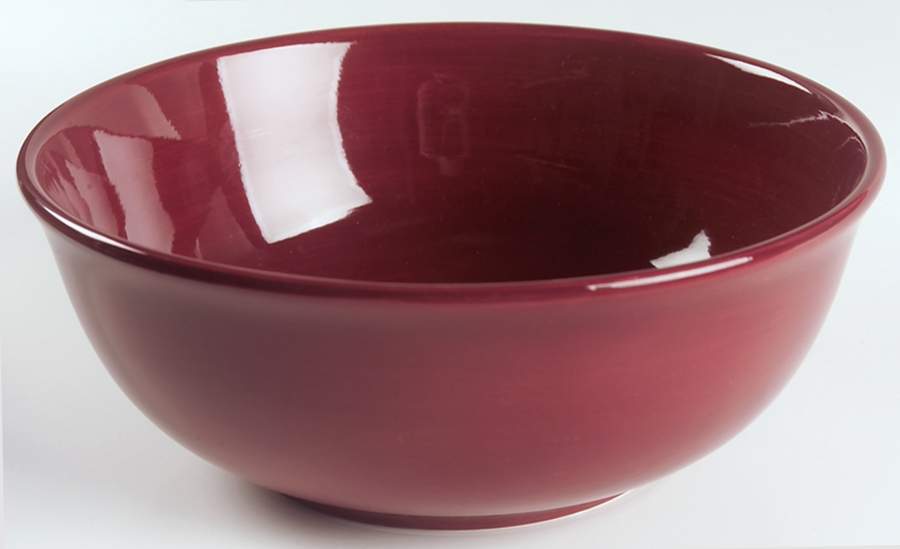 Corsica Cherry (Red) 10" Round Serving Bowl by Tabletops Unlimited-1