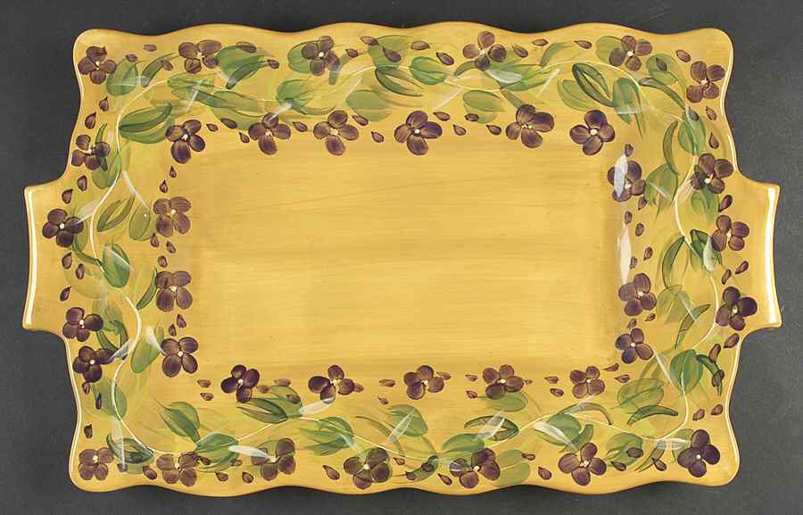 Le Provance 20" Rectangular Serving Platter by Tabletops Unlimited-1