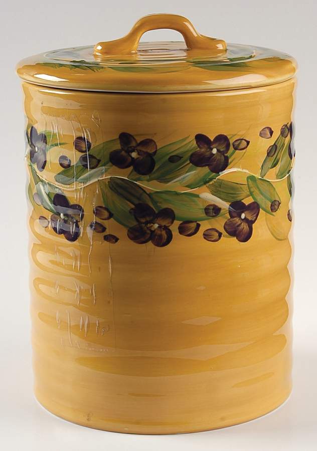 Le Provance Large Canister & Lid by Tabletops Unlimited-1