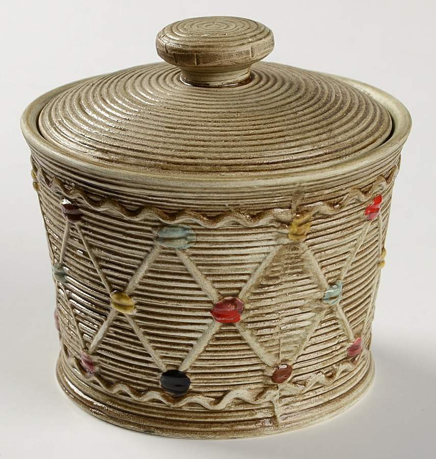 53-656 Sugar Bowl & Lid by Tilso (Japan)-1
