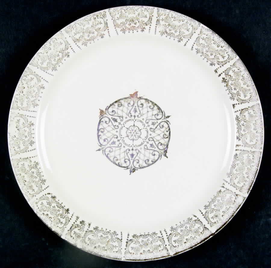TST632 Dinner Plate by Taylor, Smith & Taylor (Ts&T)-1