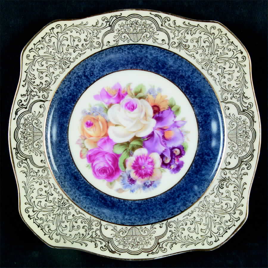 TIR369 Square Salad Plate by Tirschenreuth-1