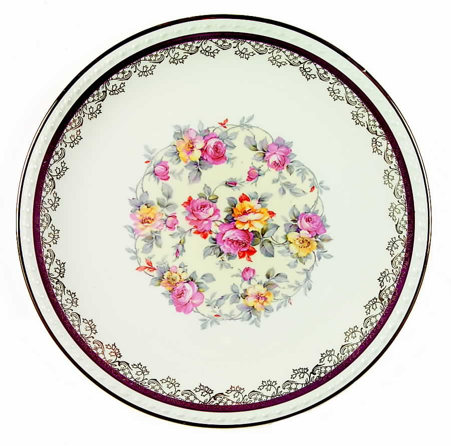 TST636 Luncheon Plate by Taylor, Smith & Taylor (Ts&T)-1