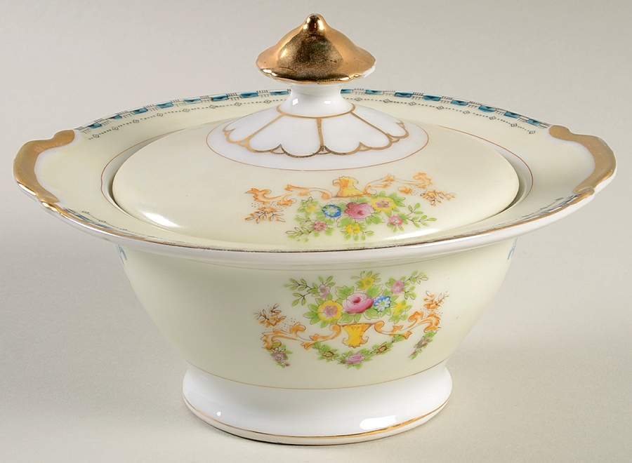 TUI13 Sugar Bowl & Lid by Tuillerie (Japan)-1