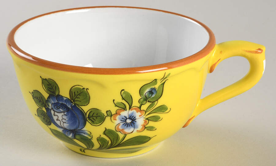 Marseilles Yellow Flat Cup by Tiffany-1