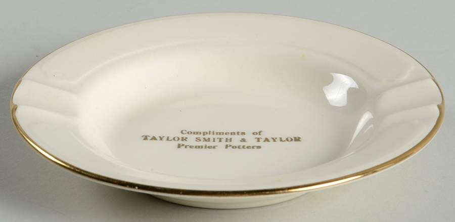 Advertising Signs Ashtray with Advertising by Taylor, Smith & Taylor (Ts&T)-1