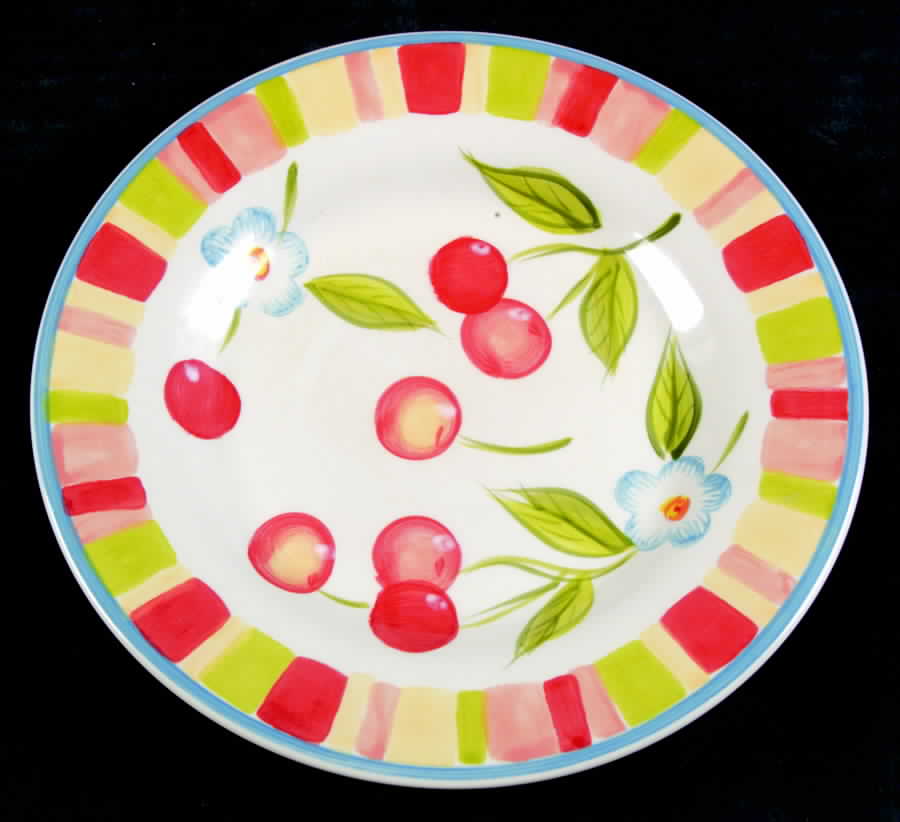 Cherry Blossom Salad Plate by Tabletops Unlimited-1