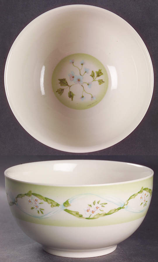 Cottage Trellis Collection Coupe Cereal Bowl by Tracy Porter-1