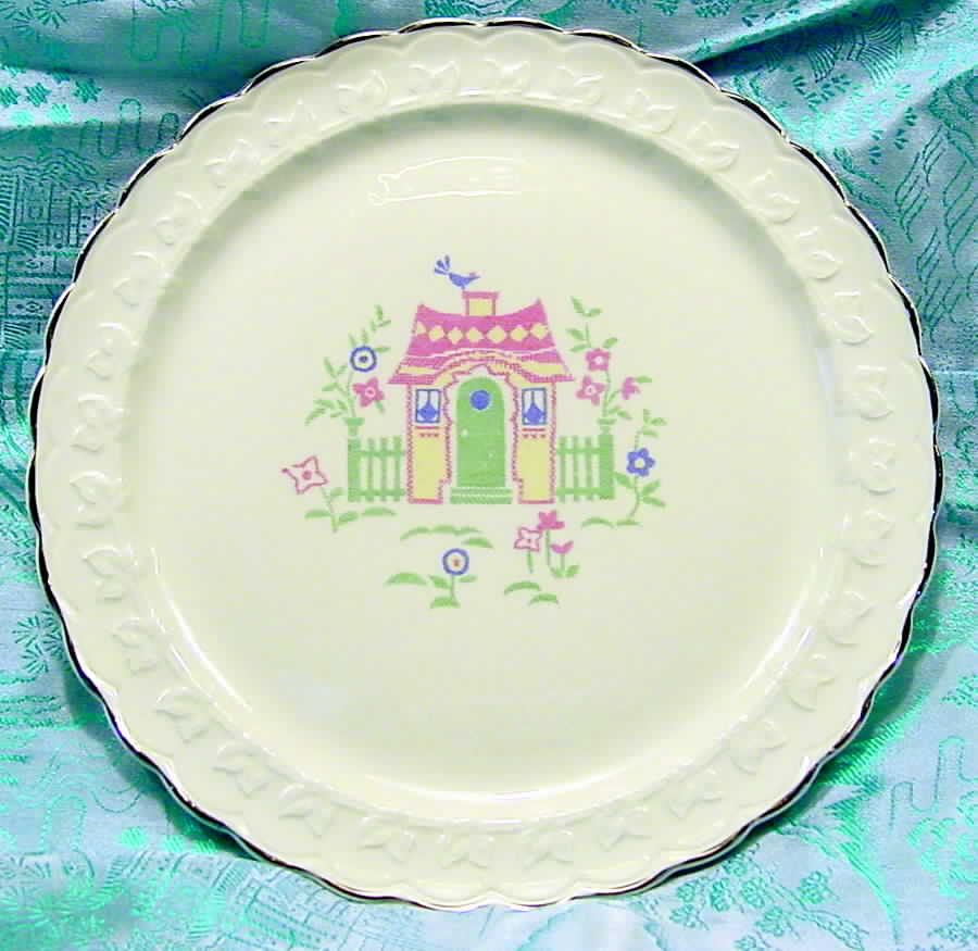 821 Dinner Plate by Taylor, Smith & Taylor (Ts&T)-1