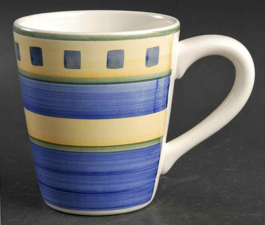 Barcelona (Green Violet) Mug by Tabletops Unlimited-1