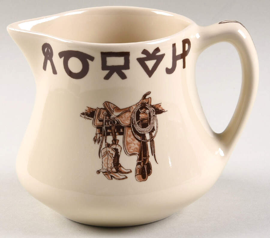 Boots & Saddle Creamer by True West-1