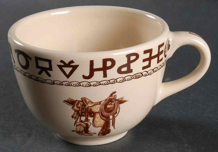Boots & Saddle Mug by True West-1