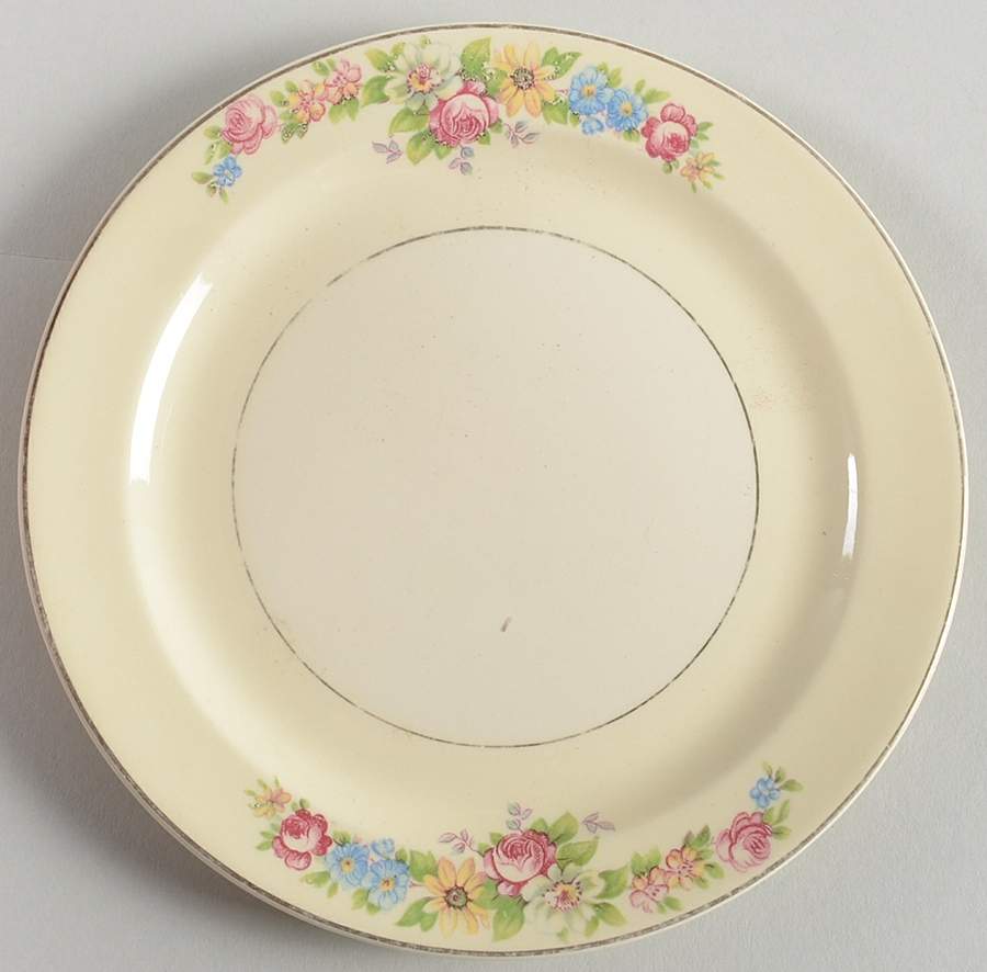 TST642 Bread & Butter Plate by Taylor, Smith & Taylor (Ts&T)-1