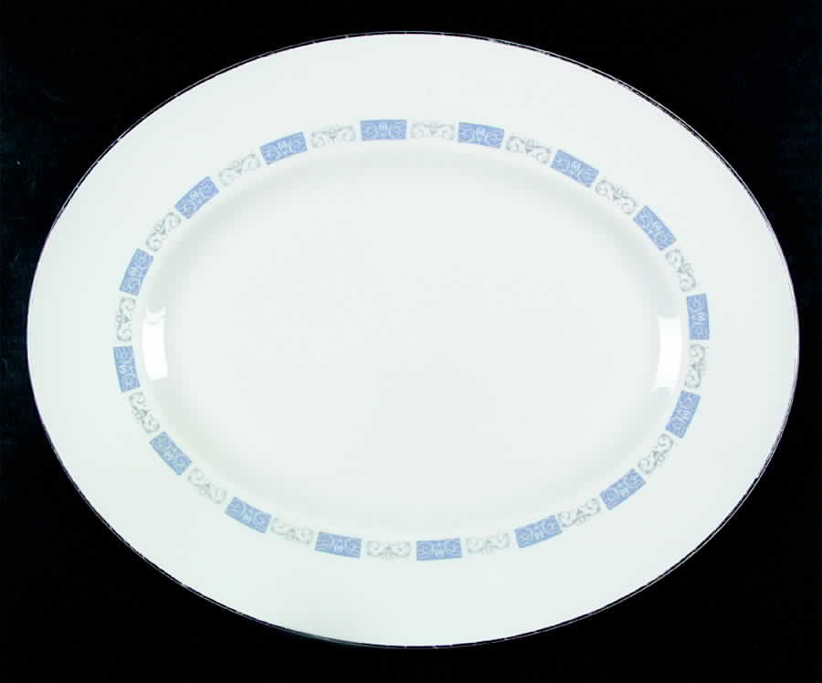 Salisbury 15" Oval Serving Platter by Tuscan - Royal Tuscan-1