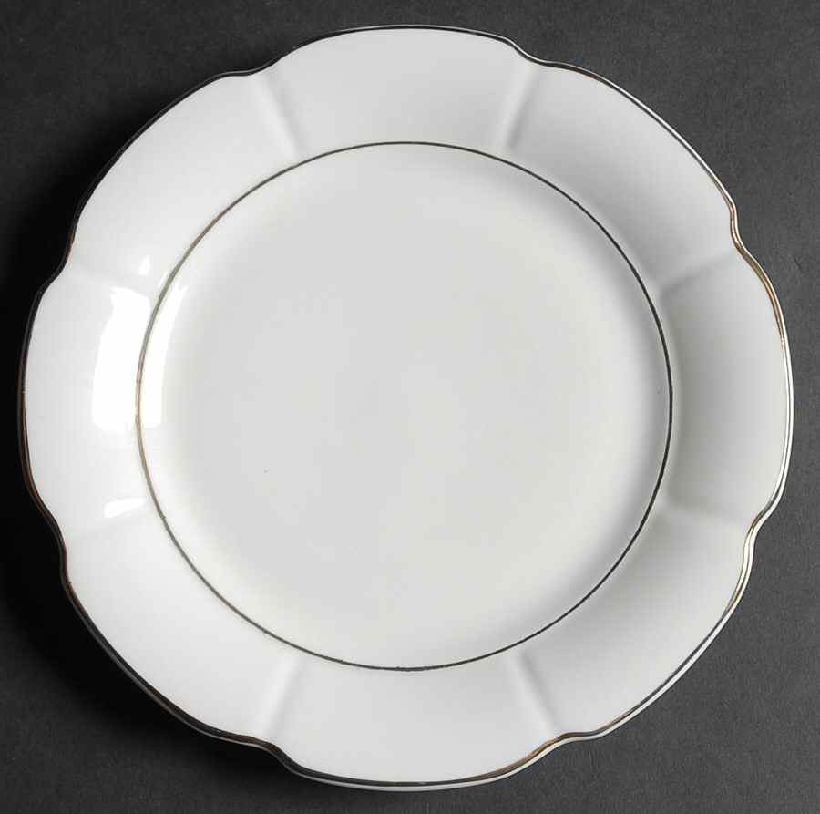 Venetian Gold Salad Plate by Tabletops Unlimited-1