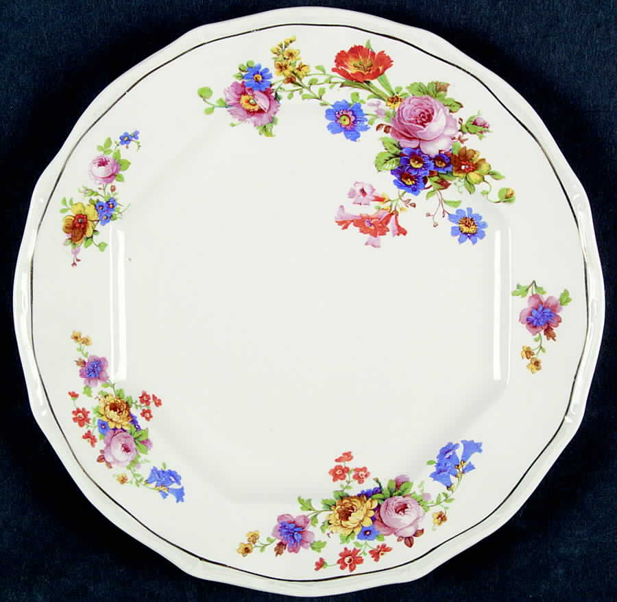 TST647 Salad Plate by Taylor, Smith & Taylor (Ts&T)-1