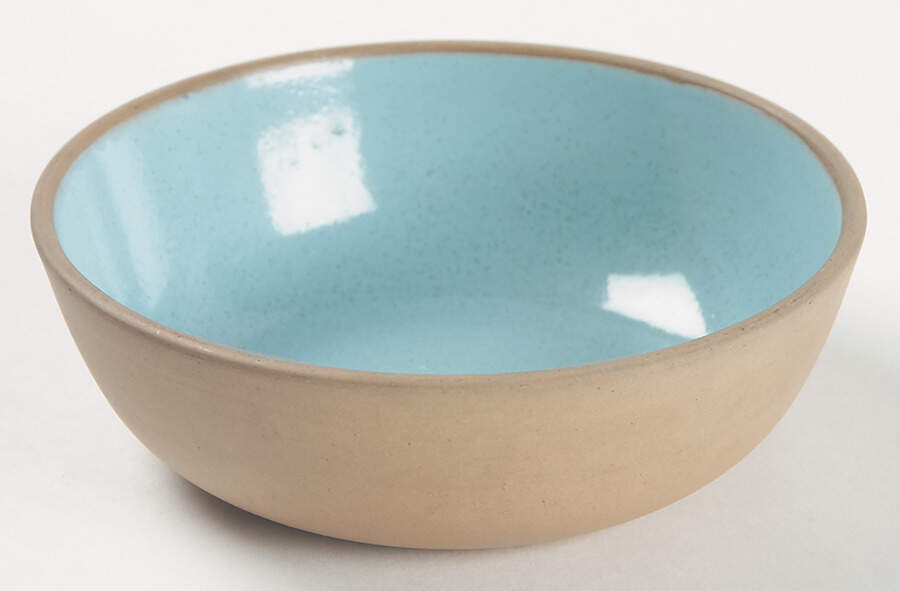 Chateau Buffet Cinnamon Sky Blue Coupe Cereal Bowl by Taylor, Smith & Taylor (Ts&T)-1