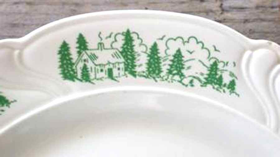 TST648 Dinner Plate by Taylor, Smith & Taylor (Ts&T)-1