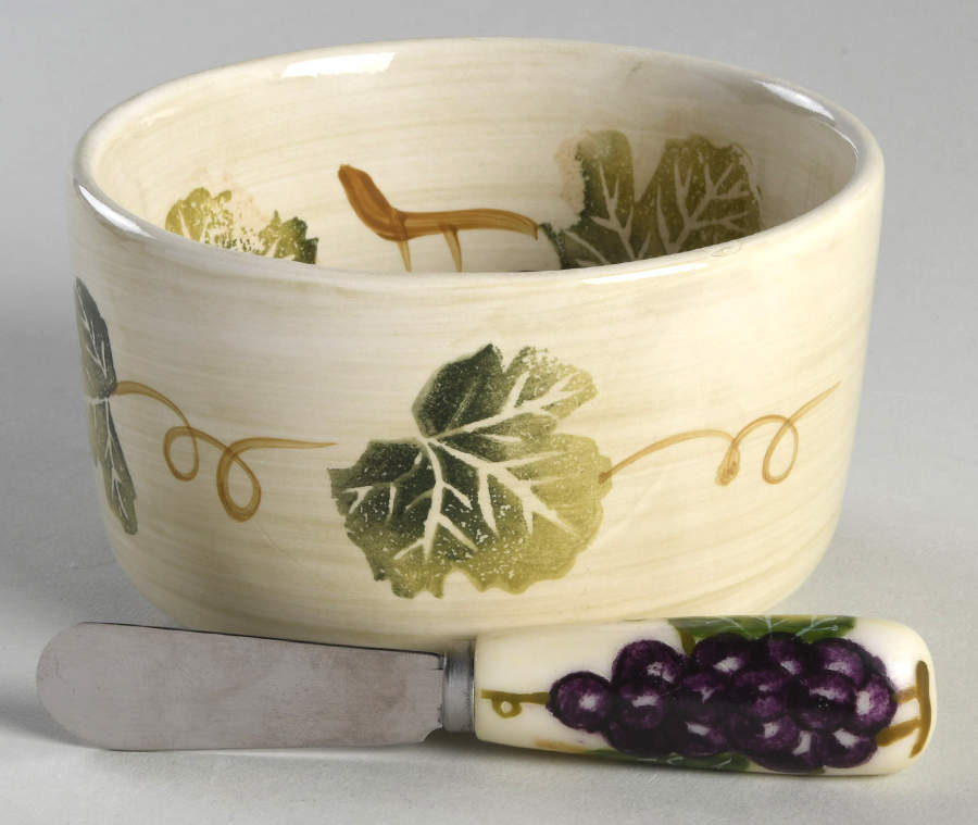 Chianti Dip Bowl & Spreader Set by Tabletops Unlimited-1